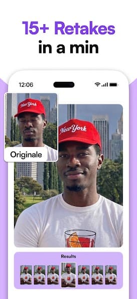 Retake AI final photo choices